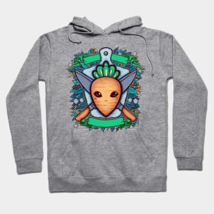 Carrot and Knife Coat of Arms Hoodie